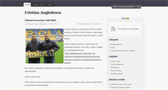 Desktop Screenshot of cristian-anghelescu.ro