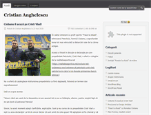 Tablet Screenshot of cristian-anghelescu.ro